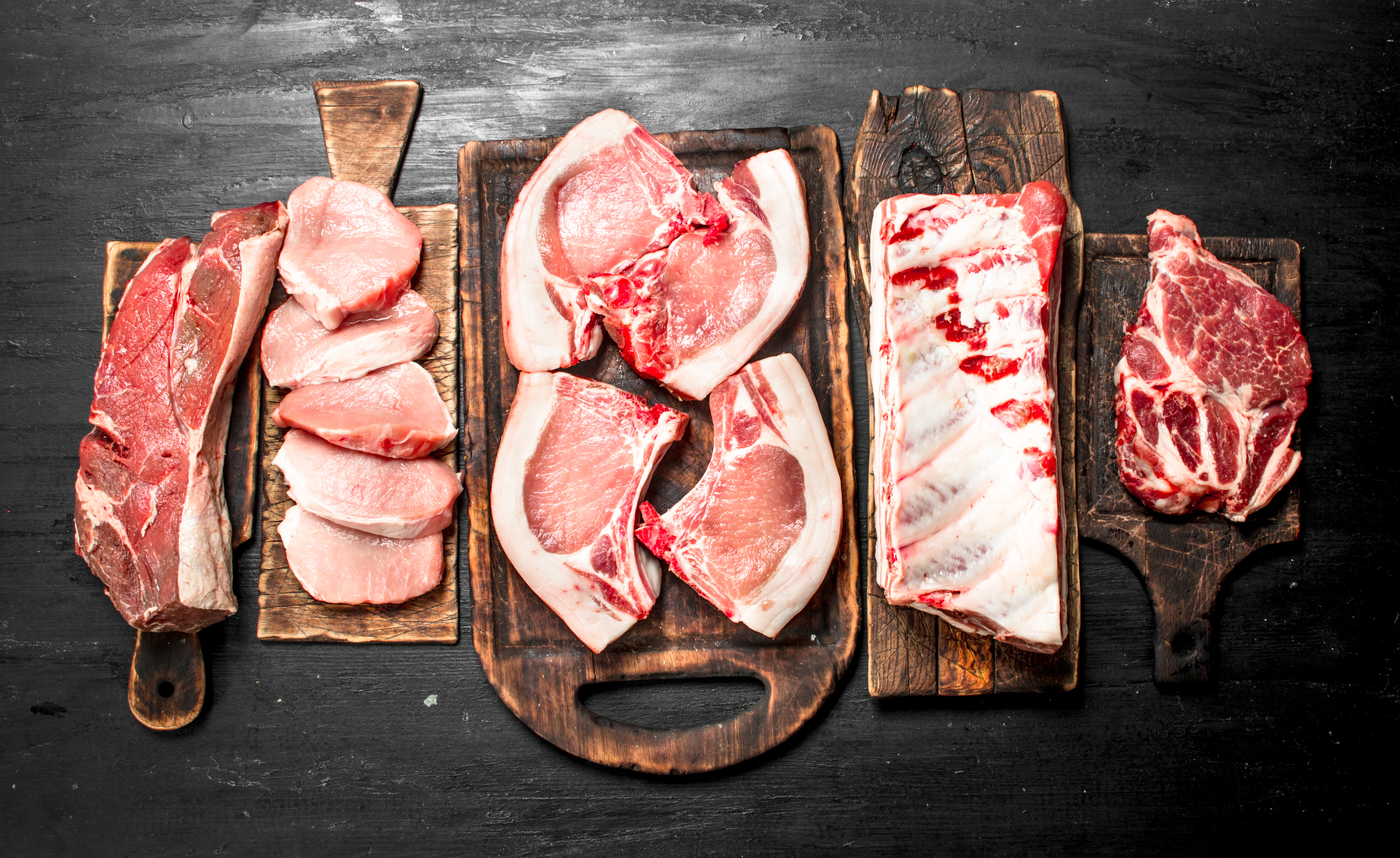 cuts of fresh pork
